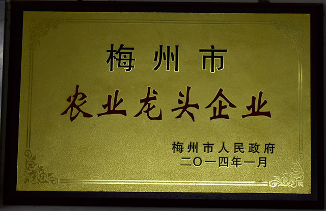 梅州市農業(yè)龍頭企業(yè)